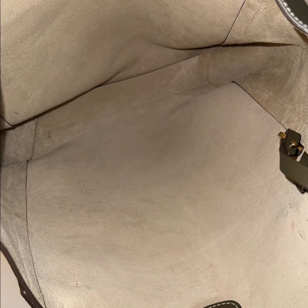 Strathberry Olive Green Tote Bag - Picture 5 of 10